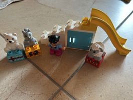 LEGO Duplo Tiere Bauklötze mit Rutsche 