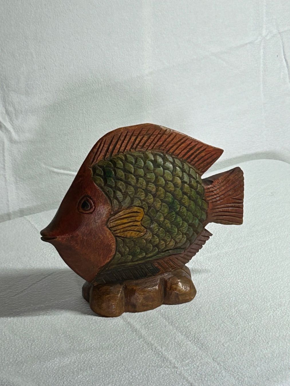 Sculture & Statue: Fisch in Holz handgeschnitzt – Nuovo (secondo la descrizione) da Rocourt venduto da Vijay02 6