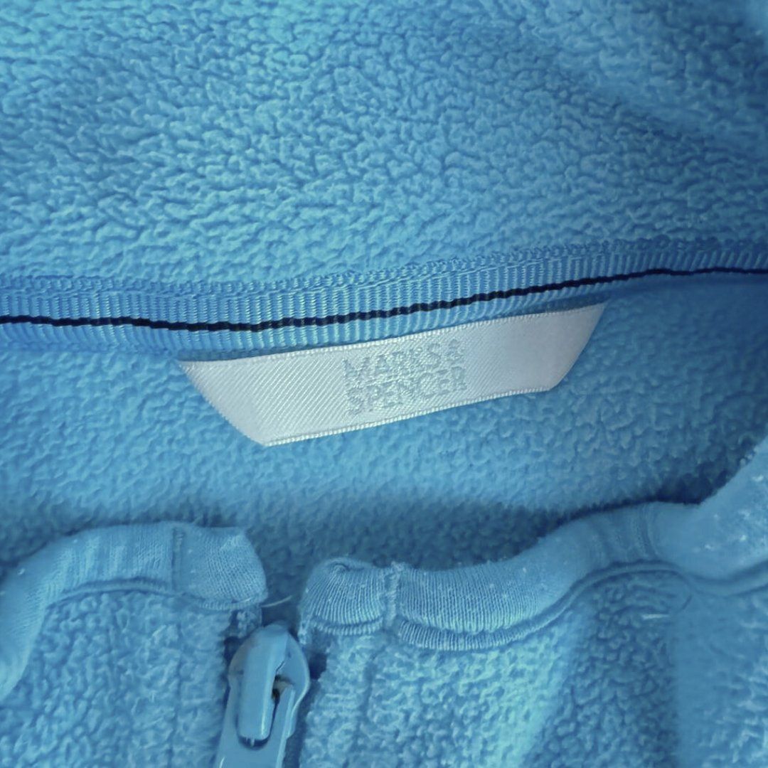 Giacche: MARKS & SPENCER Veste Pull Sans Manches Bleu - Taille 42 – Usato da Vevey venduto da secondlifevevey 3