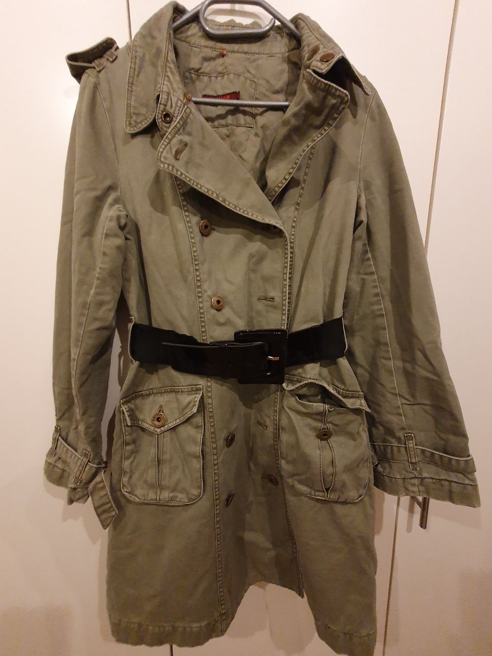 Mäntel: Review Trenchcoat Gr. 38 kaki – Gebraucht aus Heinrichswil von sabi2809
