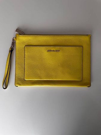 Michael Kors Leder-Clutch