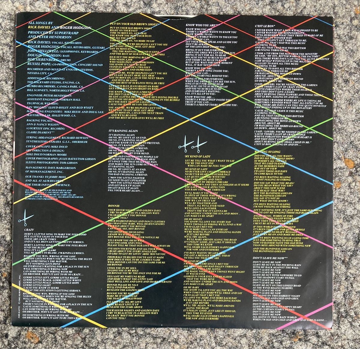 Schallplatten: Supertramp - famous last words – Gebraucht aus Zwingen von  3