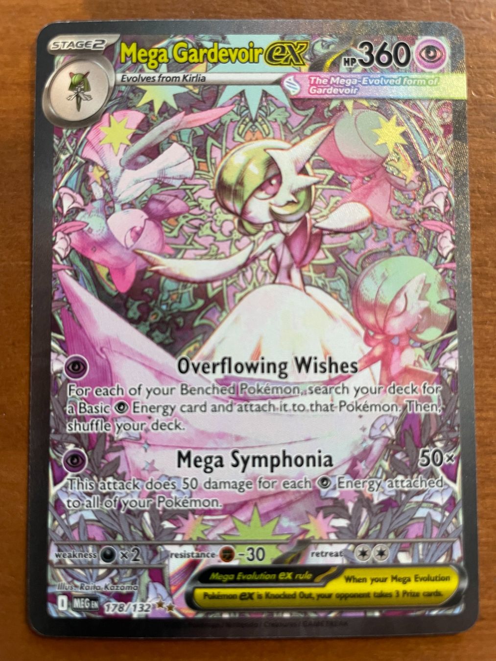 Pokémon Carte collezionabili: Pokemon Mega Gardevoir eX (Versand gratis) – Nuovo (secondo la descrizione) da Chur venduto da Angerson