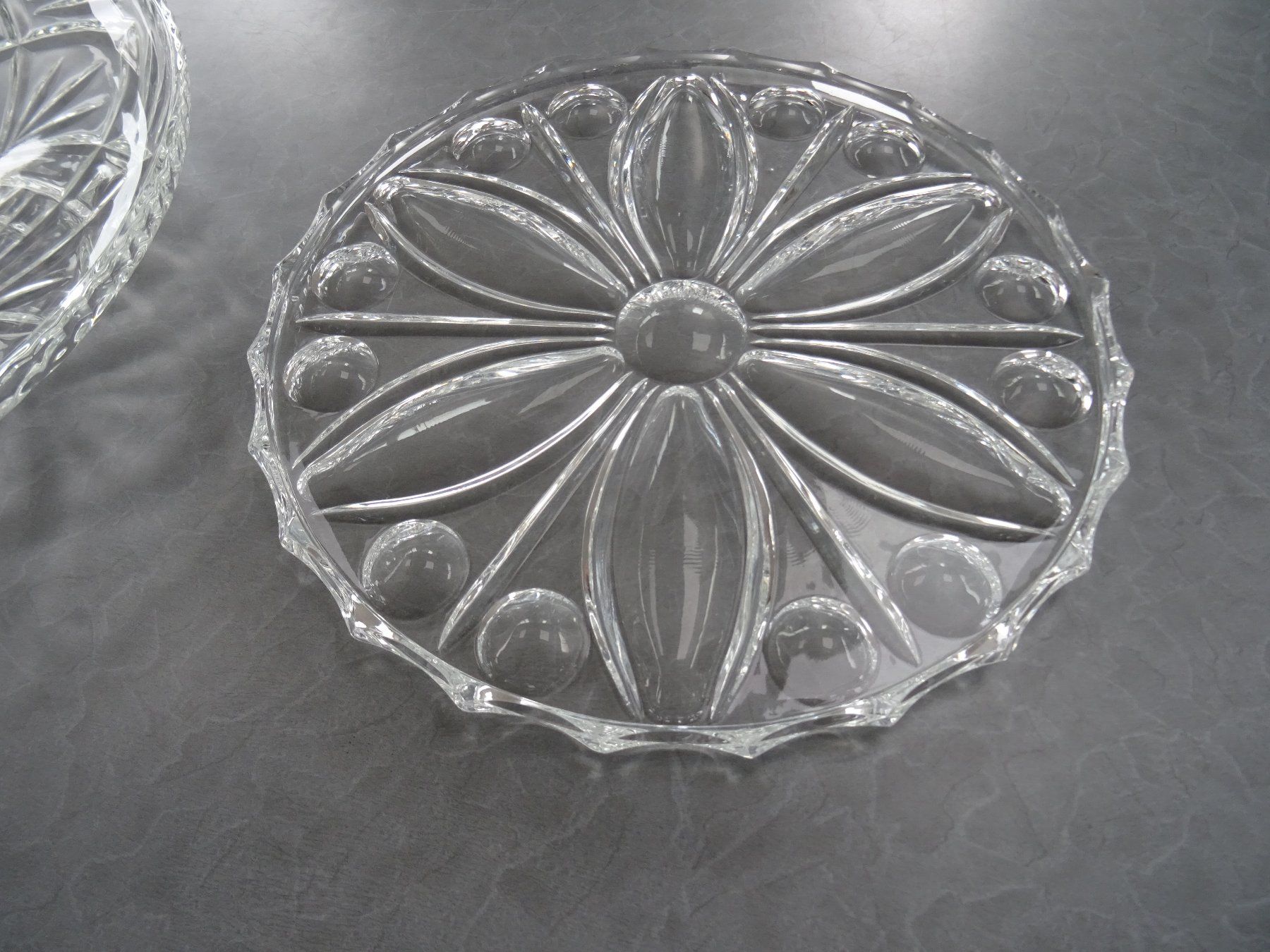 Piatti di portata: Tortenplatte und Früchteschale Glas – Usato da Rothrist venduto da heinrich1966 3