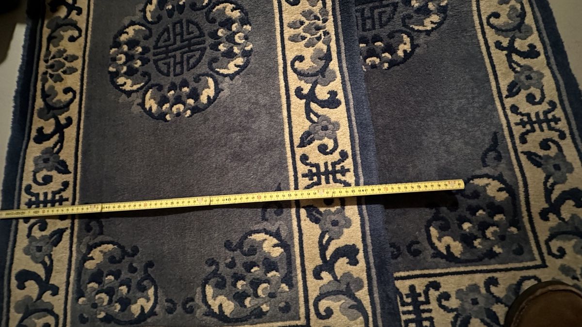 Teppiche: 2 China Teppiche blau – Gebraucht aus Aarburg von Schatzaffe 3