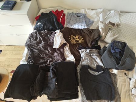 Grosses Herren Kleiderpaket 21-teilig (Gr. M - 2XL) 