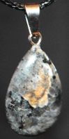 Halsketten Y-950N – Larvikite – Topfen – 17x 24mm