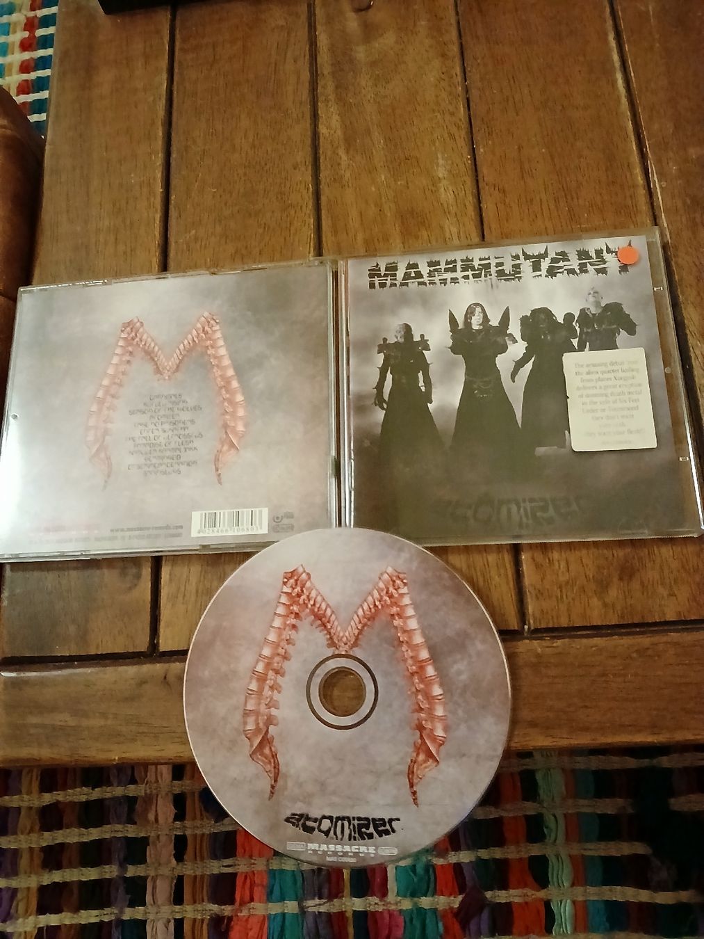 CD: mammutant - atomizer – Usato da St-Cergue venduto da VeganWarrior