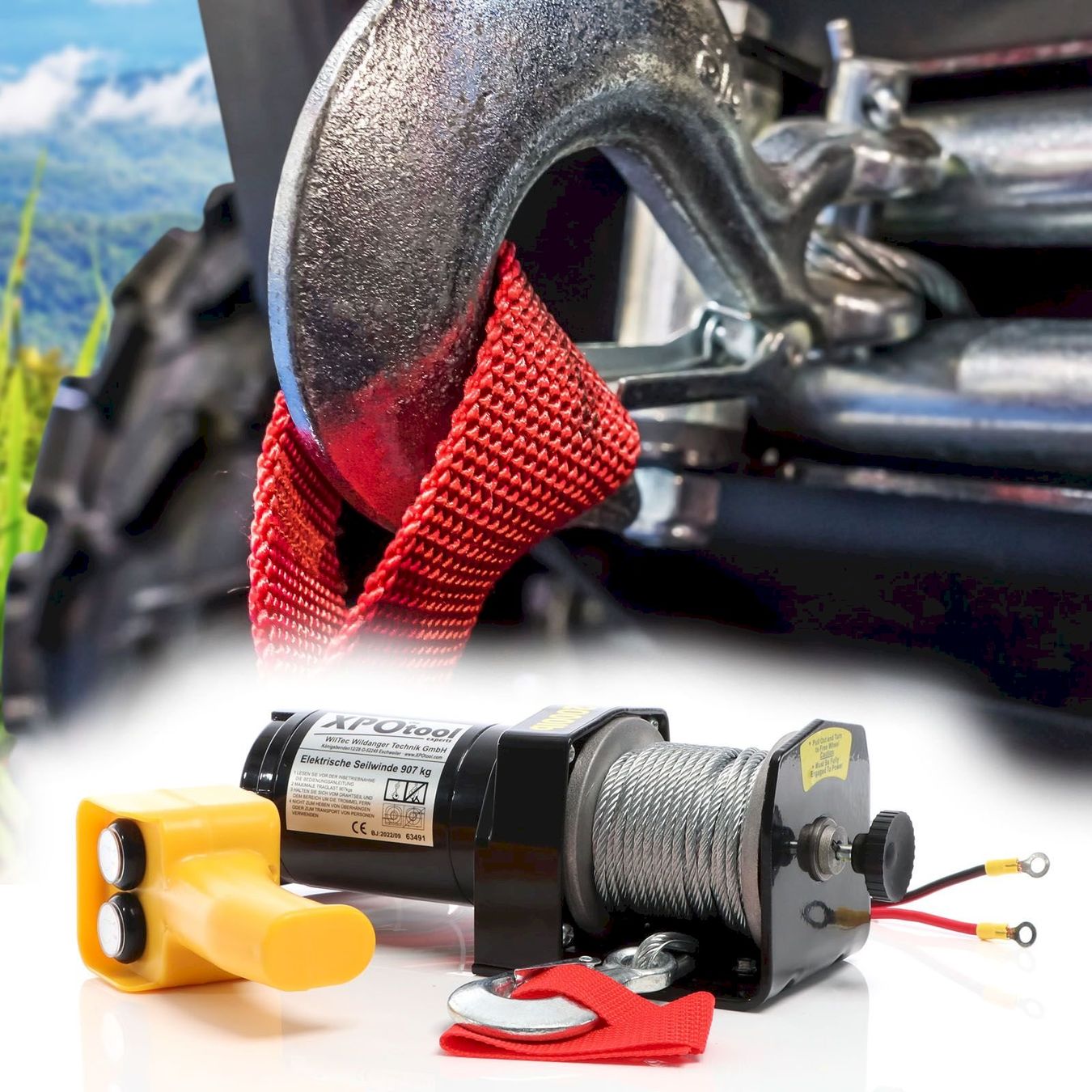 Sonstiges zum Lager & Transport: XPOtool Elektrische Seilwinde 907kg – Neu und originalverpackt aus Bottighofen von zaap 1