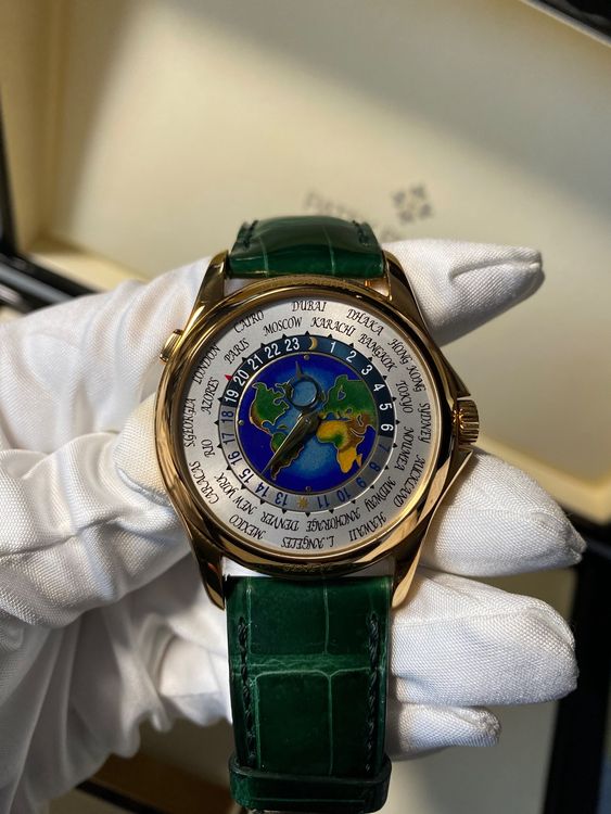 Patek philippe best sale world time 5131j