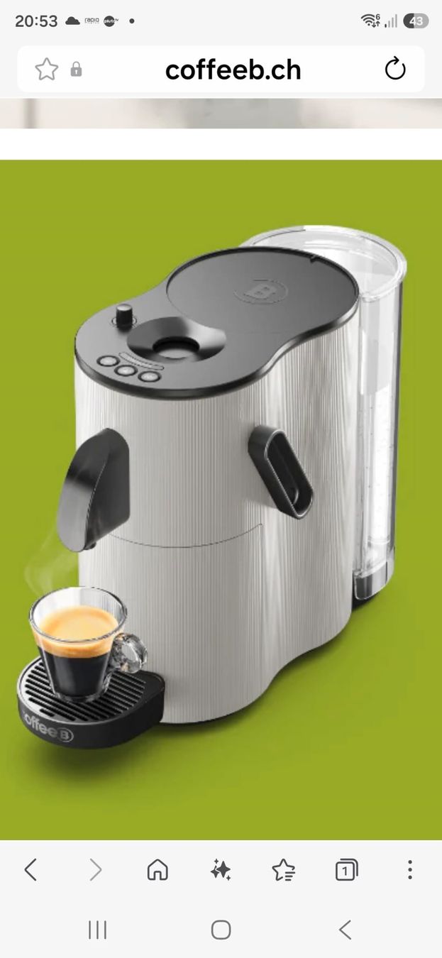 Coffee B Macchine per caffè & Macchine per espresso: Coffee B Horizon grey – Nuovo e nell'imballaggio originale da Kriens venduto da Merida67 4