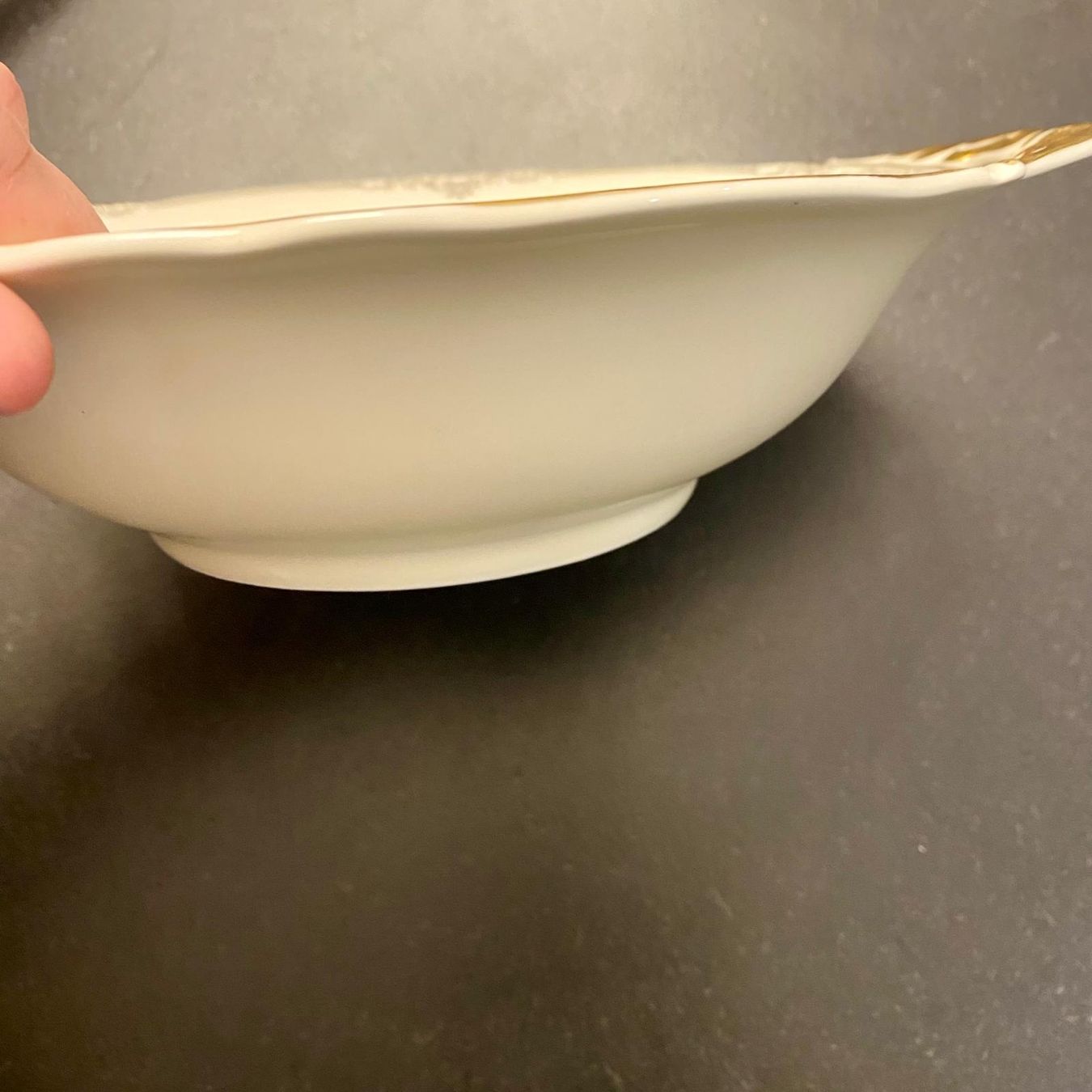 Ciotole: Krautheim Bavaria Schale mit Goldrand – Usato da Krauchthal venduto da SamsPuce 2