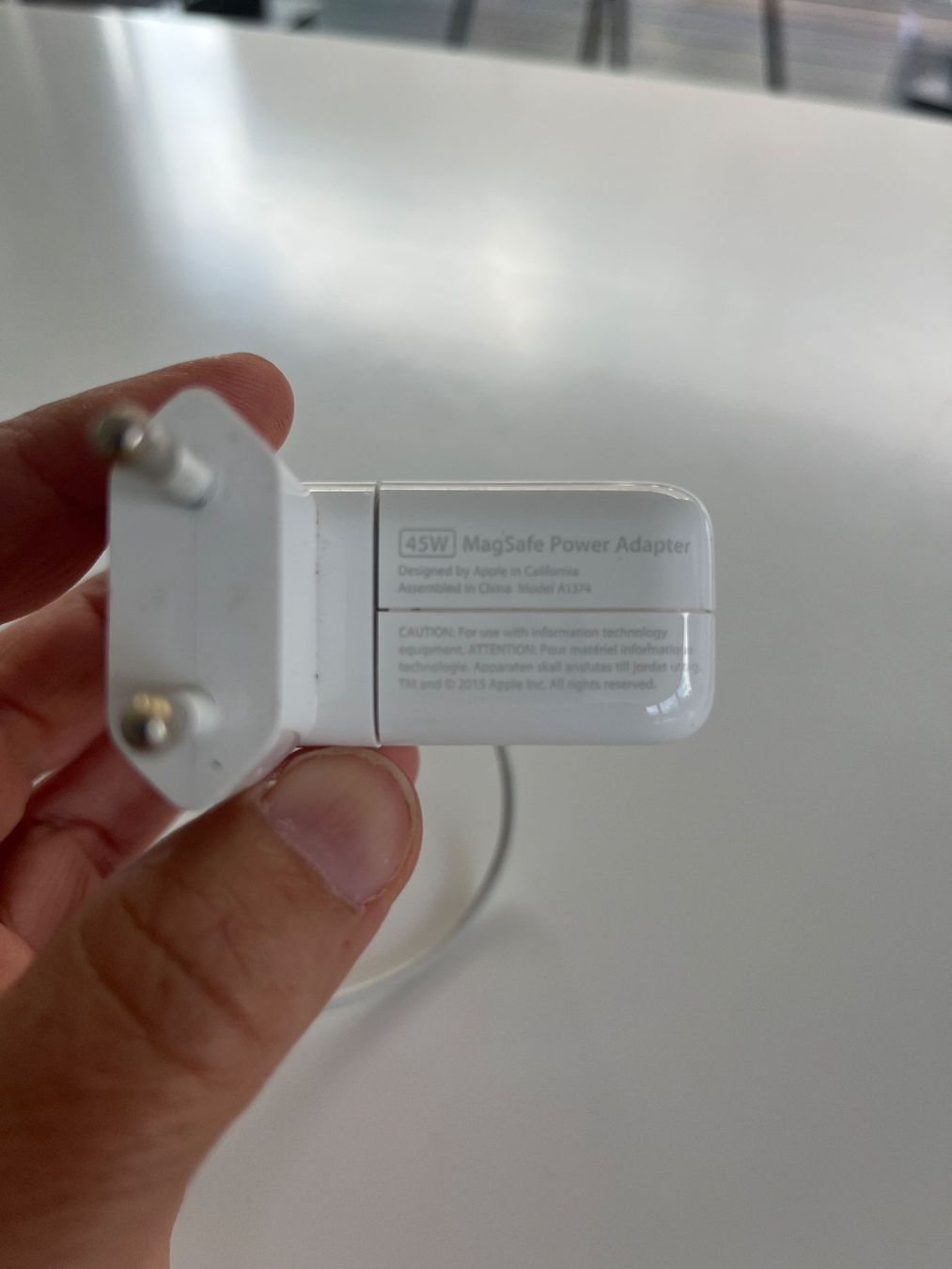 Apple Chargeur: Apple MagSafe Netzteil 45W gebraucht – D'occasion à Nidau par 4evilard 3