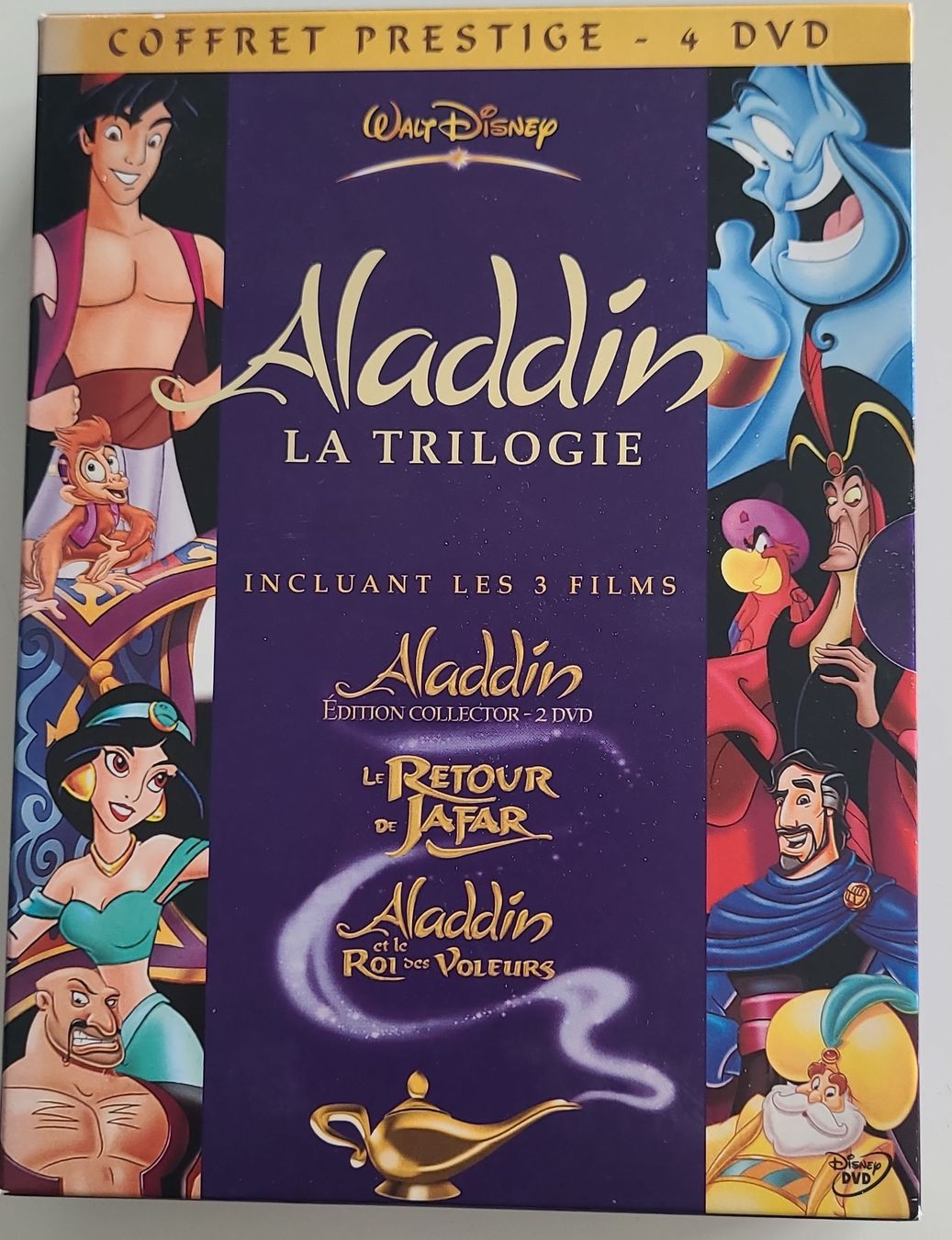 Tutti i DVDs: Coffret Aladdin la trilogie - Edition Collector DVD – Usato da Morges venduto da PascRoch