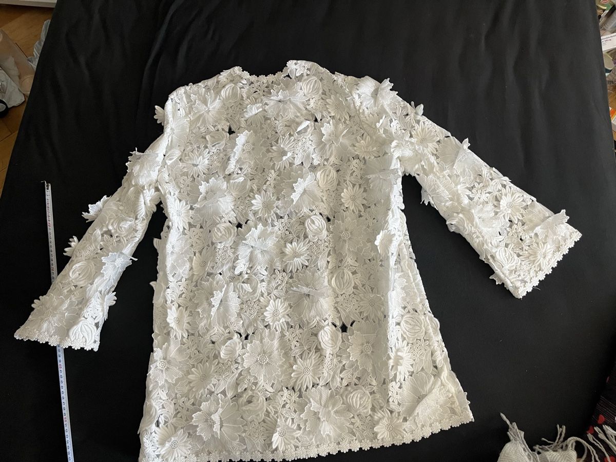 H&M Vestiti: H&M EDITION Spitzenkleid Blumenmuster Weiss Groesse M – Nuovo e nell'imballaggio originale da Olten venduto da sae_82z2 9