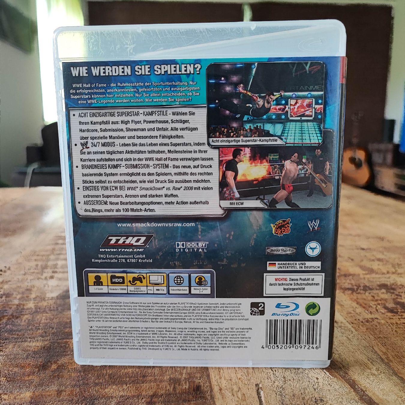 Sony Giochi: SmackDown vs Raw 2008 PS3 Game  – Usato da Dübendorf venduto da kb86_MOVIE 1