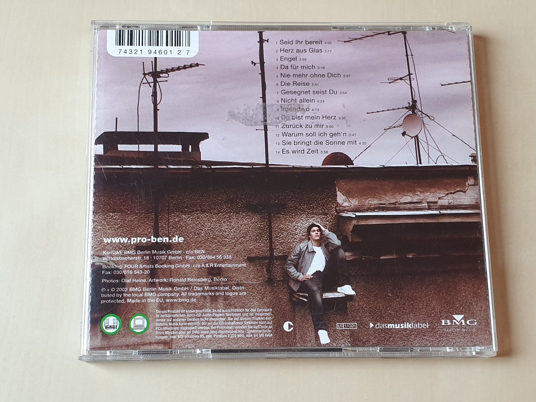 CD: Ben Hörproben – Usato da Stansstad venduto da collectorsshop 1