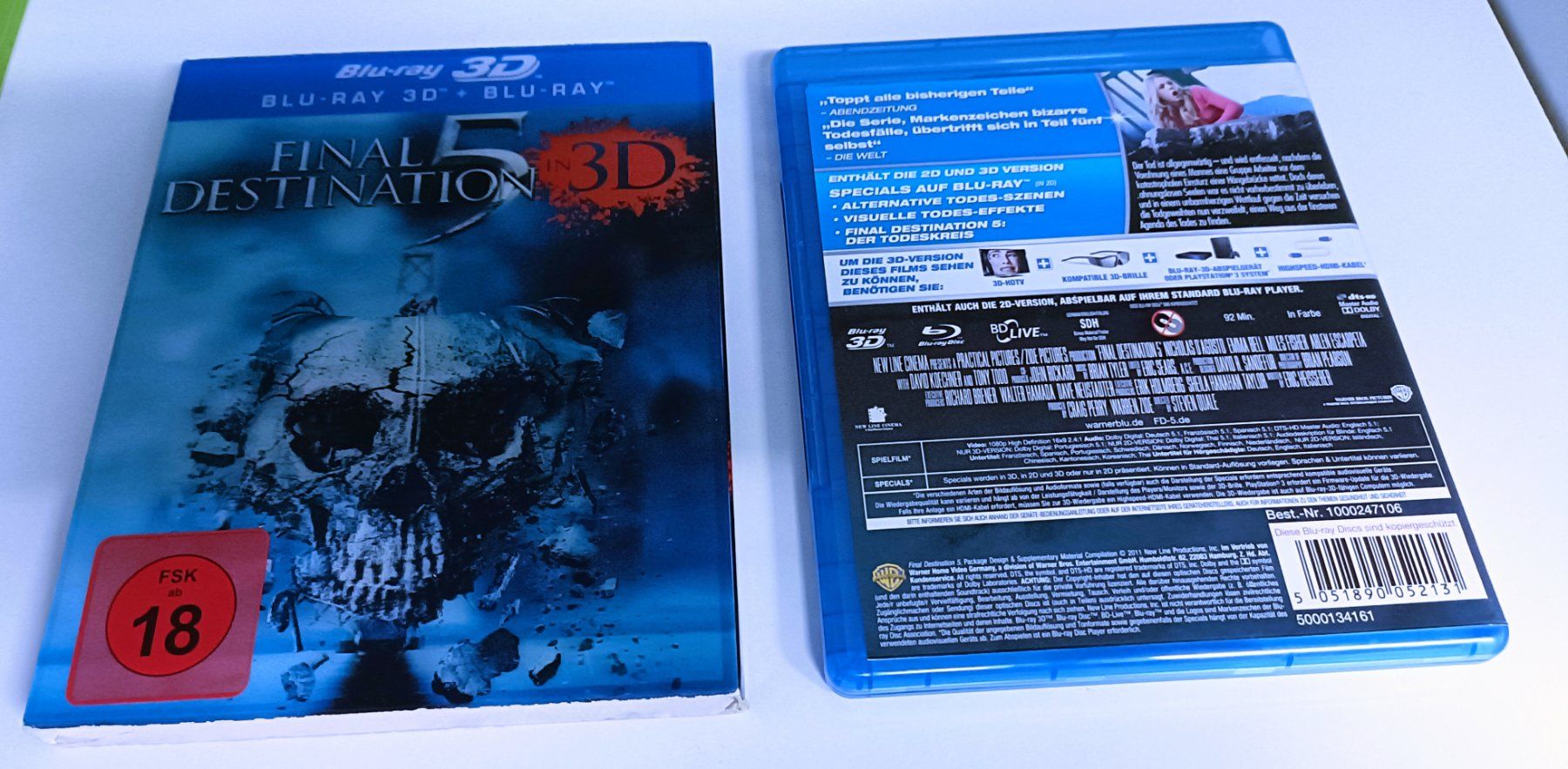 Tutti i DVDs: Final Destination 5 - 3D Blu-ray – Usato da Köniz venduto da Movieportal007 2