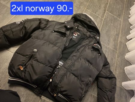 Geographical Norway Winterjacke schwarz Grösse 2XL