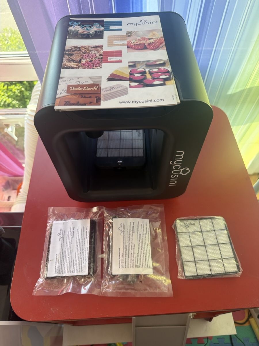3D Drucker: mycusini Schokoladen 3D  Printer mit Zubehoer und Schokolade – Gebraucht aus Biberist von Moma7 1