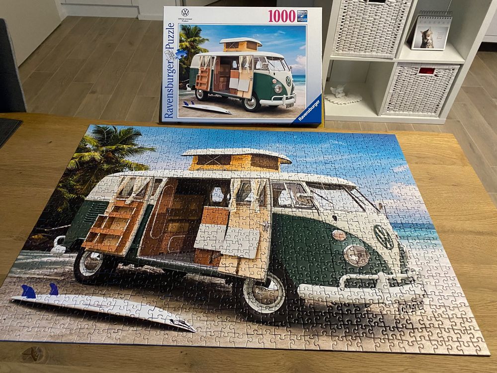Volkswagen CamperVan Puzzle 1000 Teile Kaufen auf Ricardo