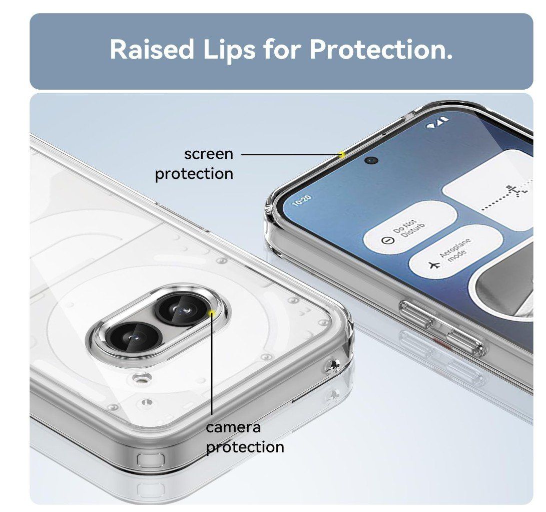 Cover & Protezioni schermo: Nothing Phone 2A transparentes Case Schutzhülle TPU – Nuovo e nell'imballaggio originale da Rorschacherberg venduto da elektrofreak 5