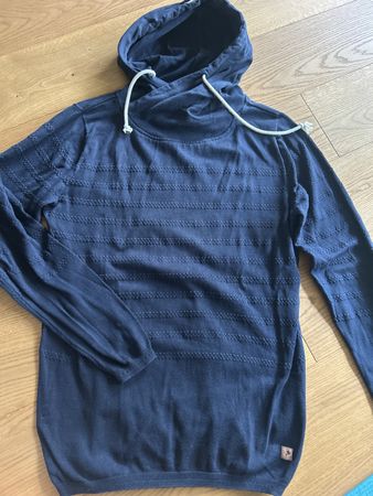 Jack & Jones Herren Strickpullover mit Kapuze, Grösse M