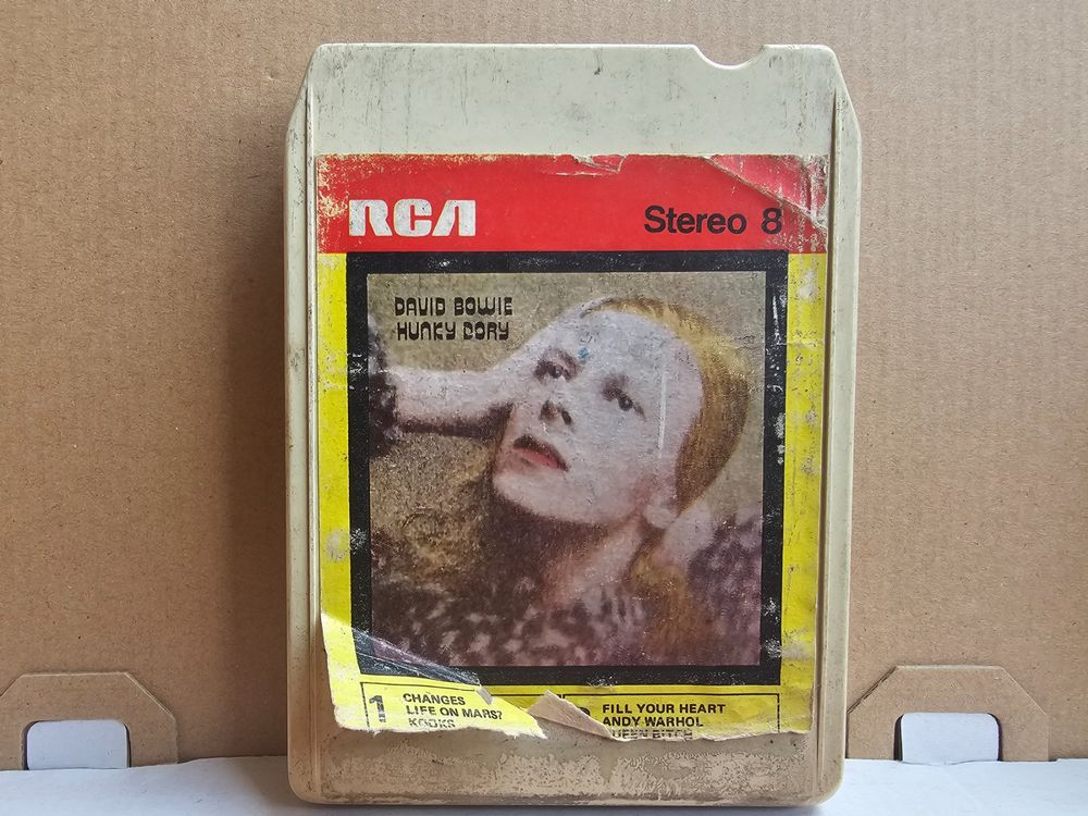 David Bowie - Hunky Dory - Stereo 8 Kassette - Rarität (Gebraucht) in ...