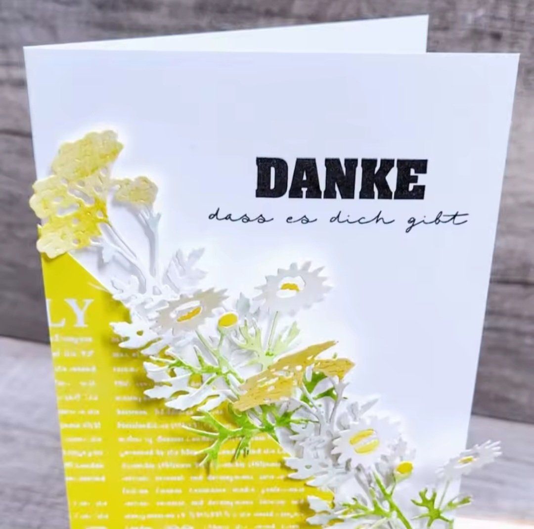 Sciablone: Stanzschablone Nr.1021, Blumen – Nuovo e nell'imballaggio originale da Gretzenbach venduto da Fliegepilz56 2