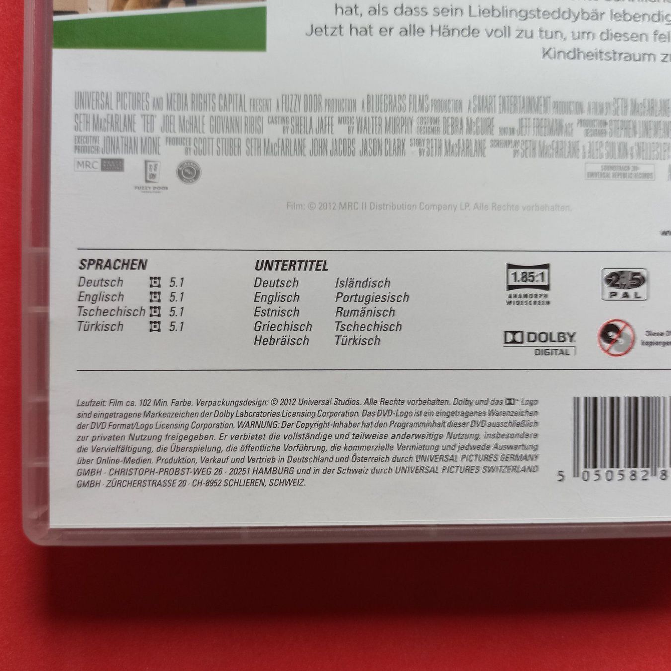 Alle DVDs: Ted – Gebraucht aus Dübendorf von kb86_MOVIE 2