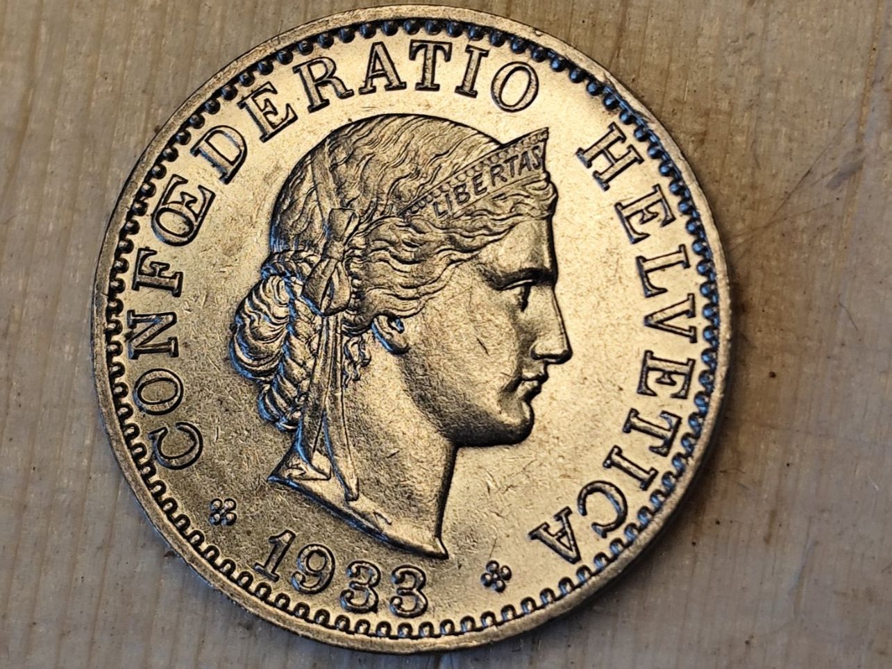 Tutti le monete: ==> 20 Rp 1933 vz <== – Usato da Bern venduto da b.man_is_back 1