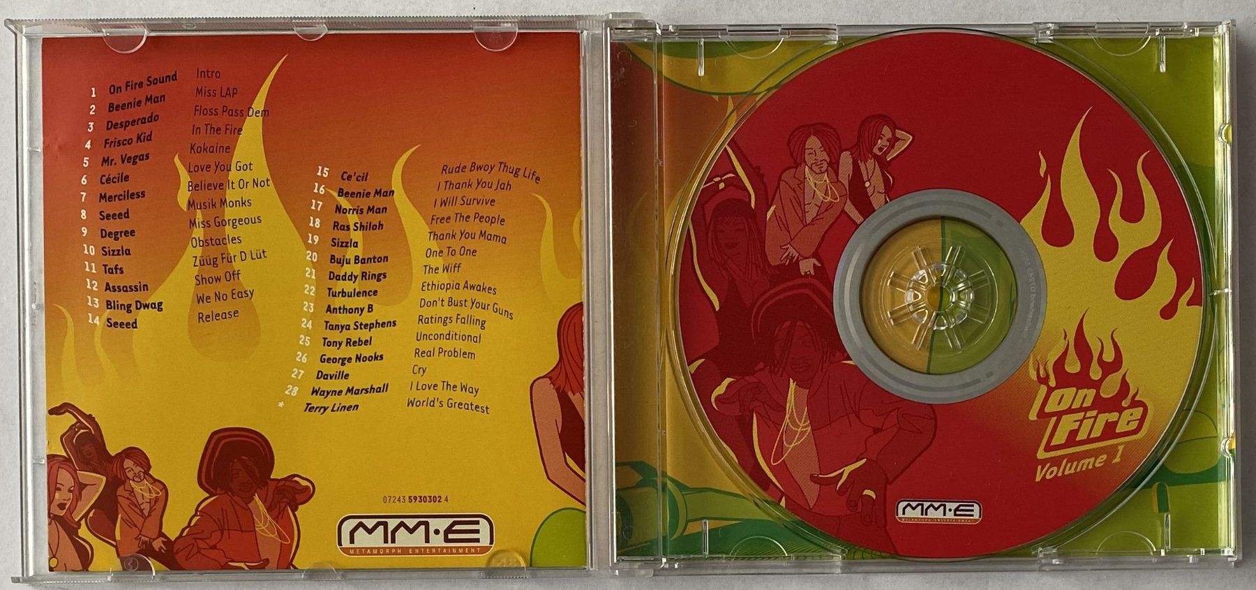 CD: On Fire Volume 1 – Usato da Flums venduto da Asquillo 2