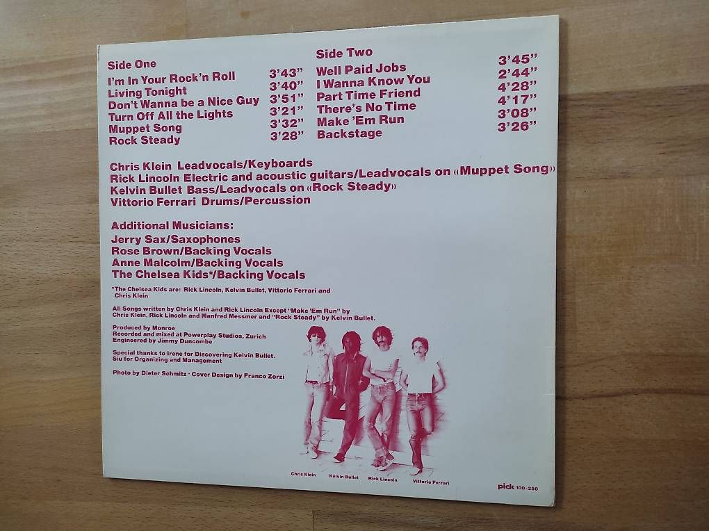 Dischi in vinile: LP Vinyl, MONROE, Backstage – Usato da Zielebach venduto da Teneristi 1