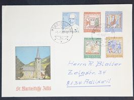 CL08 Enveloppe + Timbre Suisse 1967