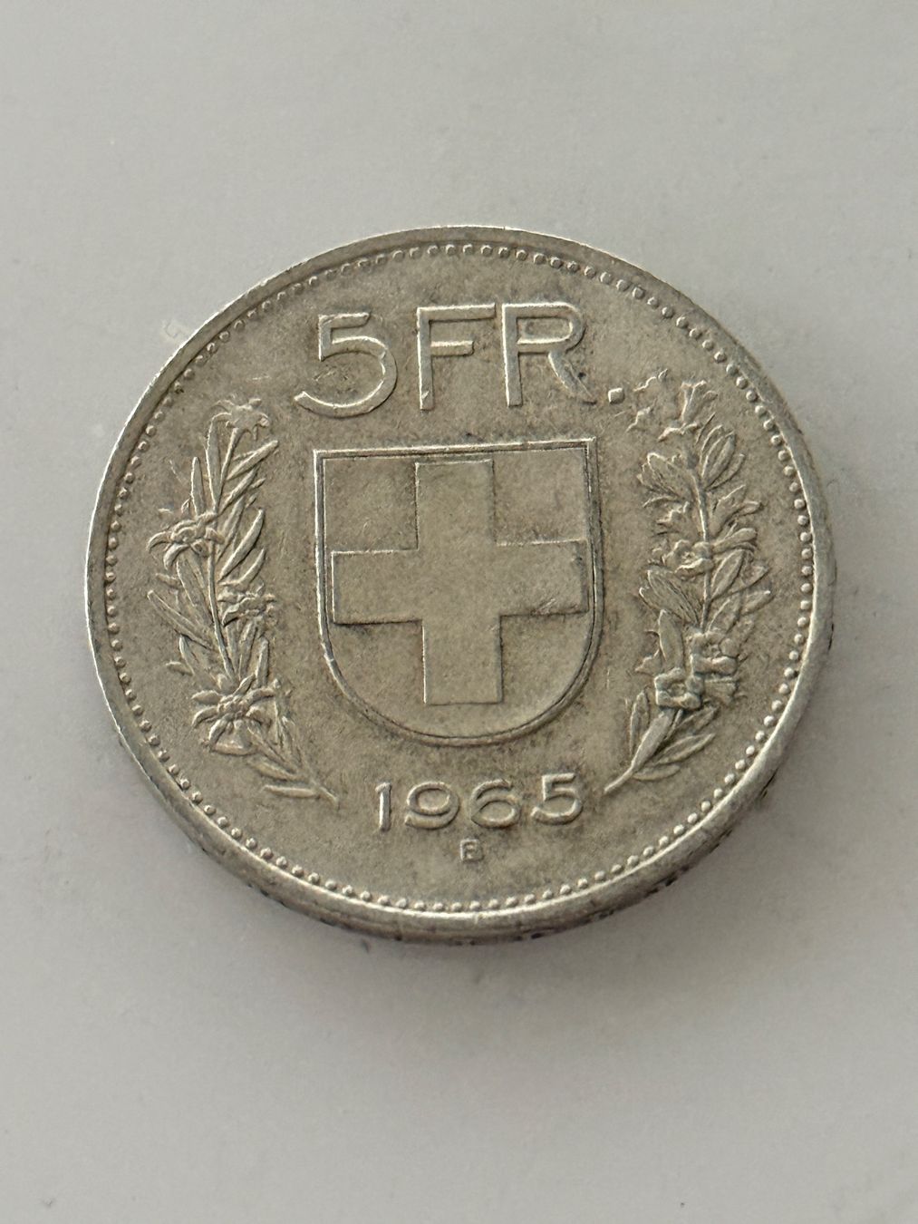 Tutti le monete: 5 Franken 1965  Silber – Usato da Wallisellen venduto da SWISS_SILVER1 1