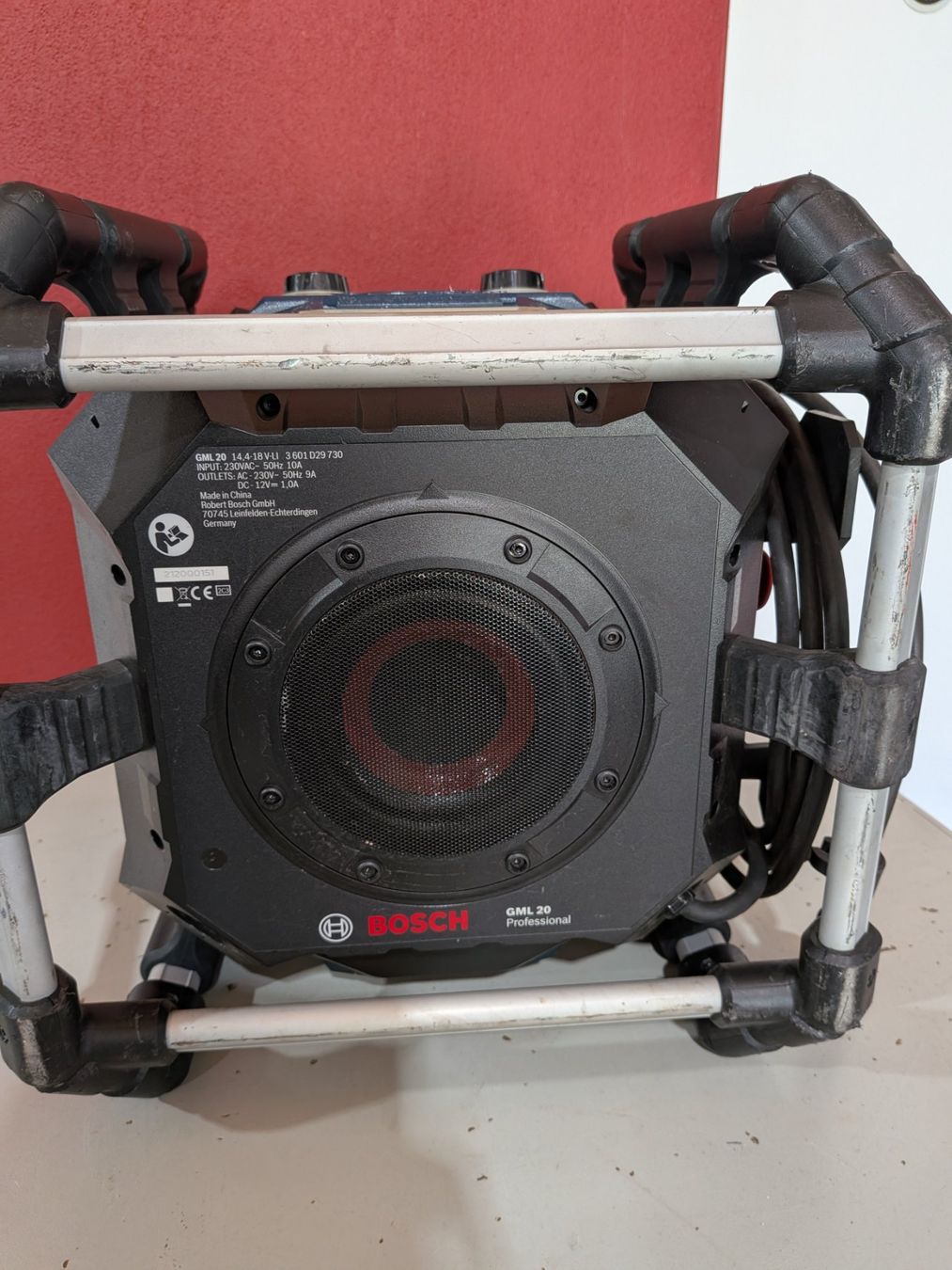 Bosch Radio: Bosch PowerBox GML 20 Baustellenradio – Usato da Aefligen venduto da madakape 4