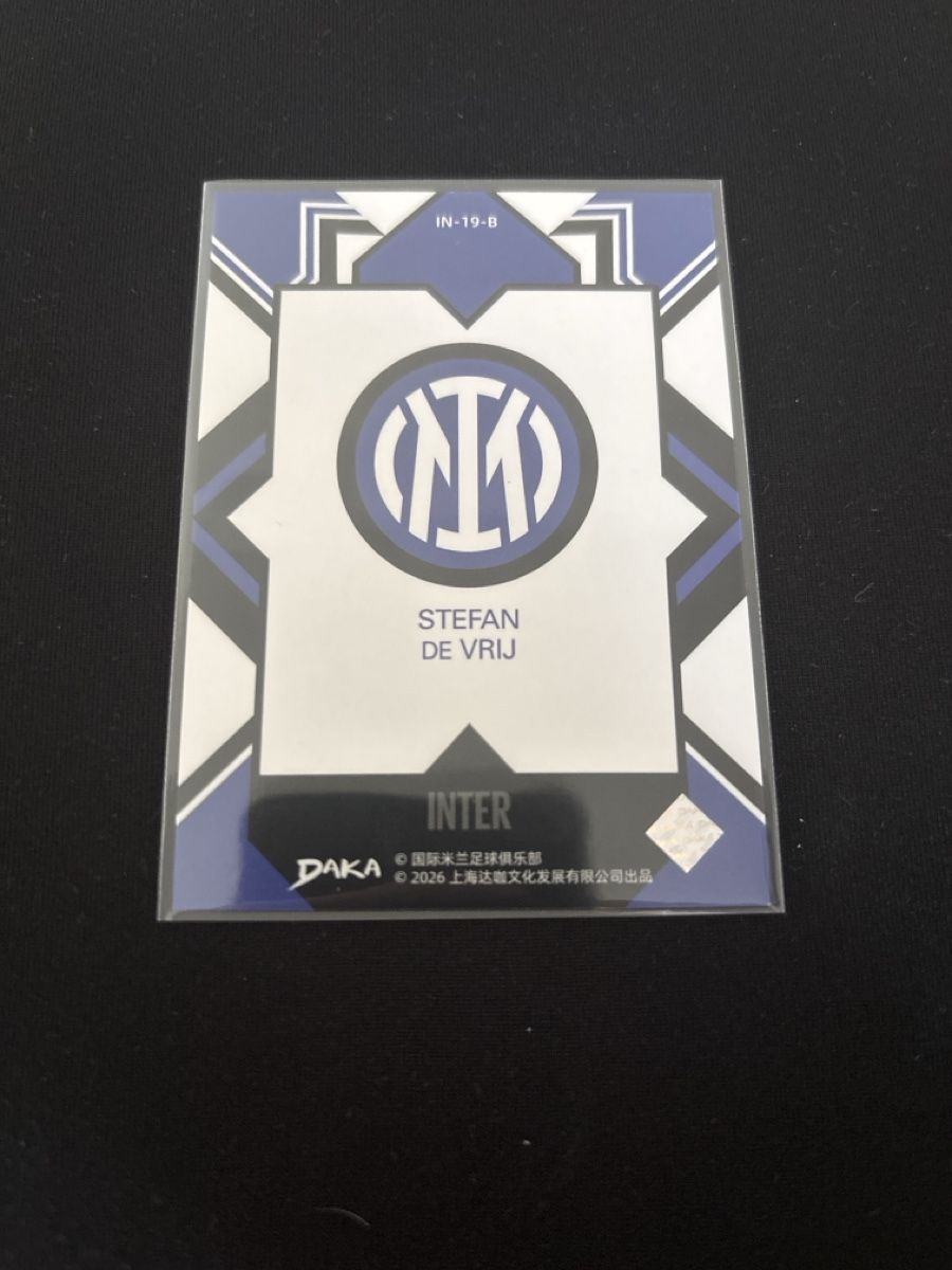 Carte collezionabili: Stefan de Vrij - Inter Mailand - Daka  – Usato da Kaiseraugst venduto da Baum_12 1