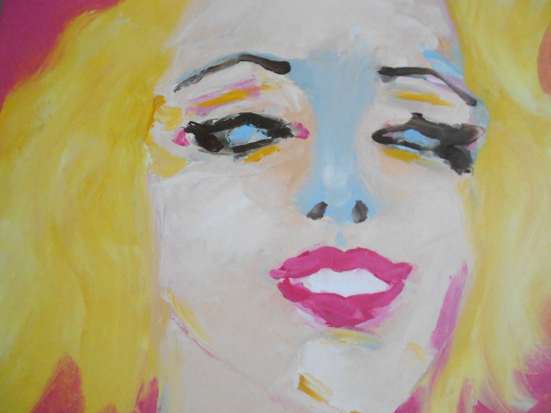 Dipinti: Neo Expressionismus Neal Turner "Marilyn Monroe" TOP – Usato da Dübendorf venduto da ArtExpression 4