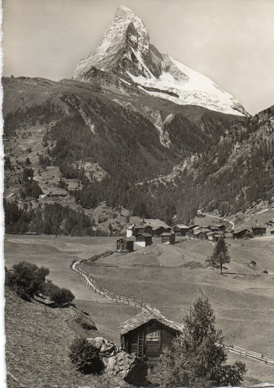 Cartoline postali: Winkelmatten bei Zermatt – Usato da Melano venduto da pisonsdro