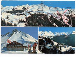 NIEDERRICKENBACH Skigebiet Sesselbahn Brisen