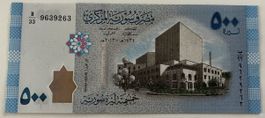 Syrien 500 Pfund 2013 - Neu - Ungebraucht