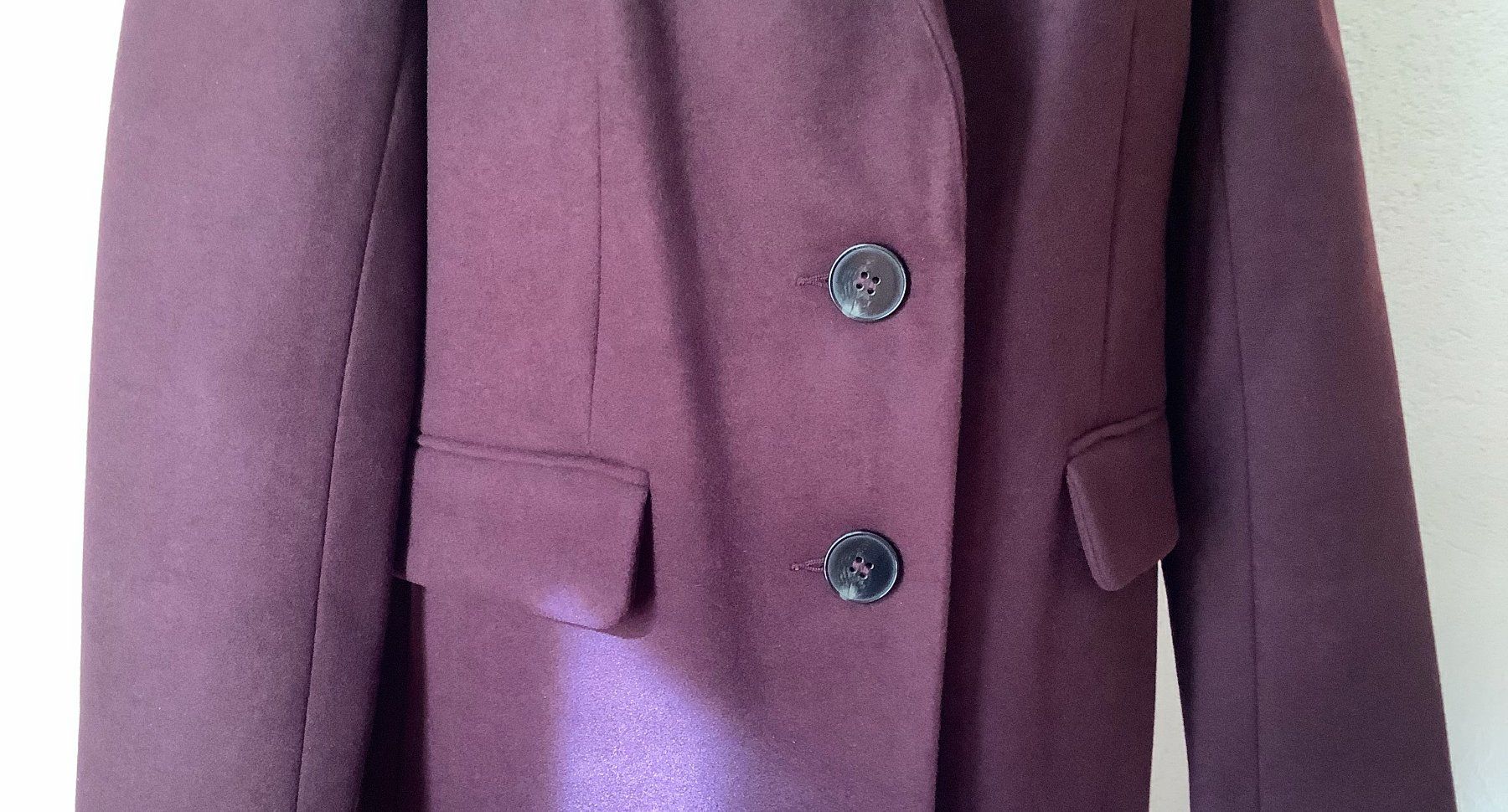 Cappotti: NEW Warehouse Burgundy Winter Coat 36 – Nuovo e nell'imballaggio originale da Founex venduto da sweetcouture 4