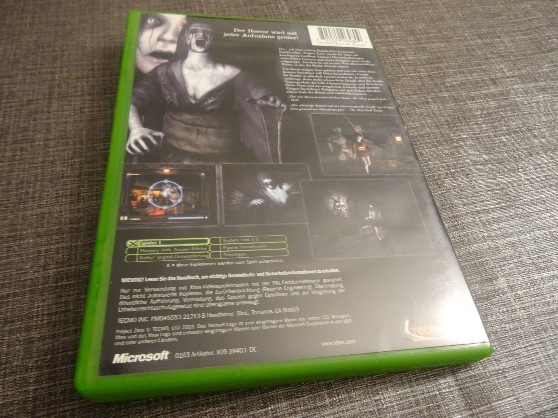 Microsoft Giochi: Project Zero Xbox Game – Usato da Olten venduto da Disc-Ausverkauf 2
