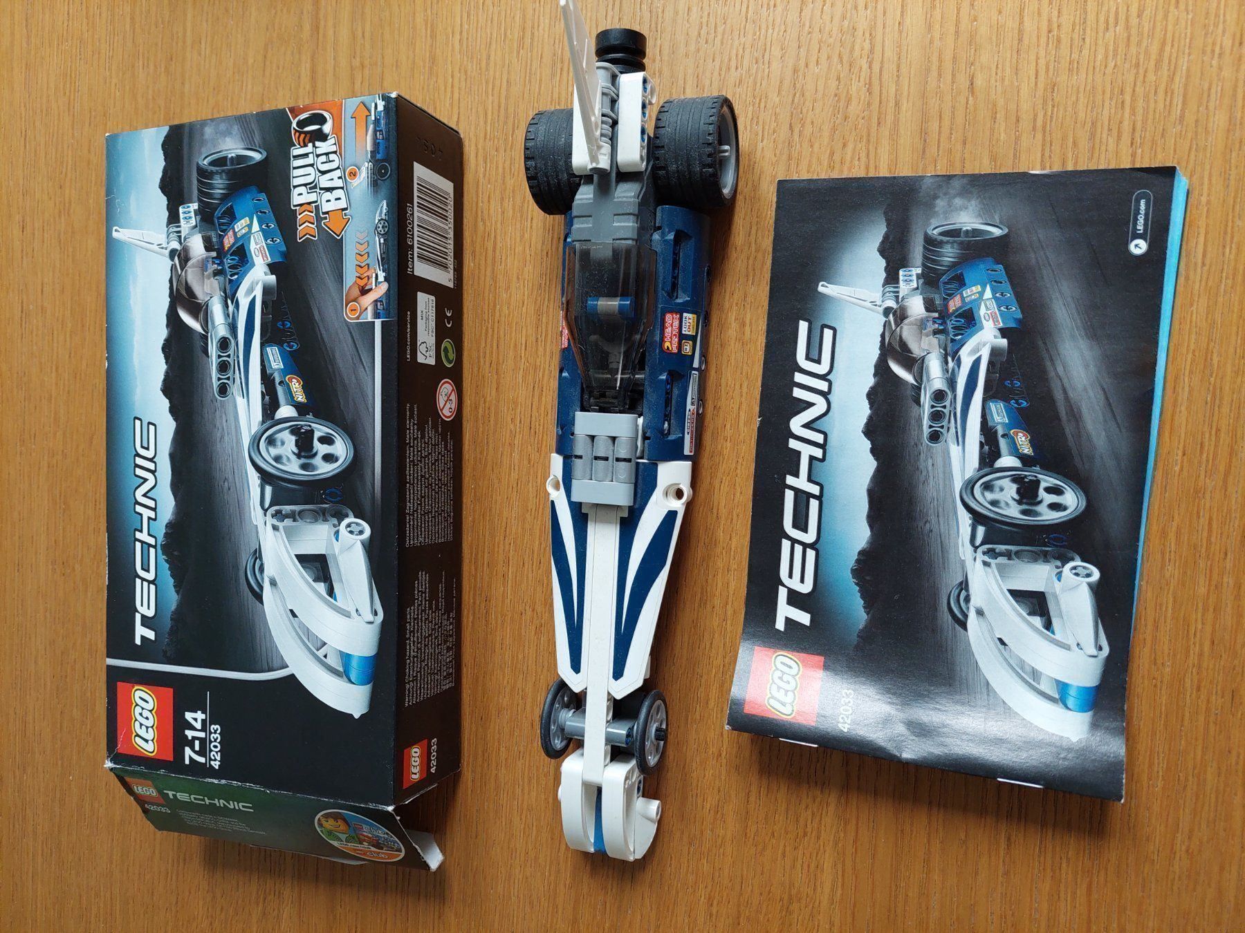 Lego Giocattoli: Lego Technic 42033 Pull Back Raketenauto – Usato da Abtwil AG venduto da kidimagic1 1