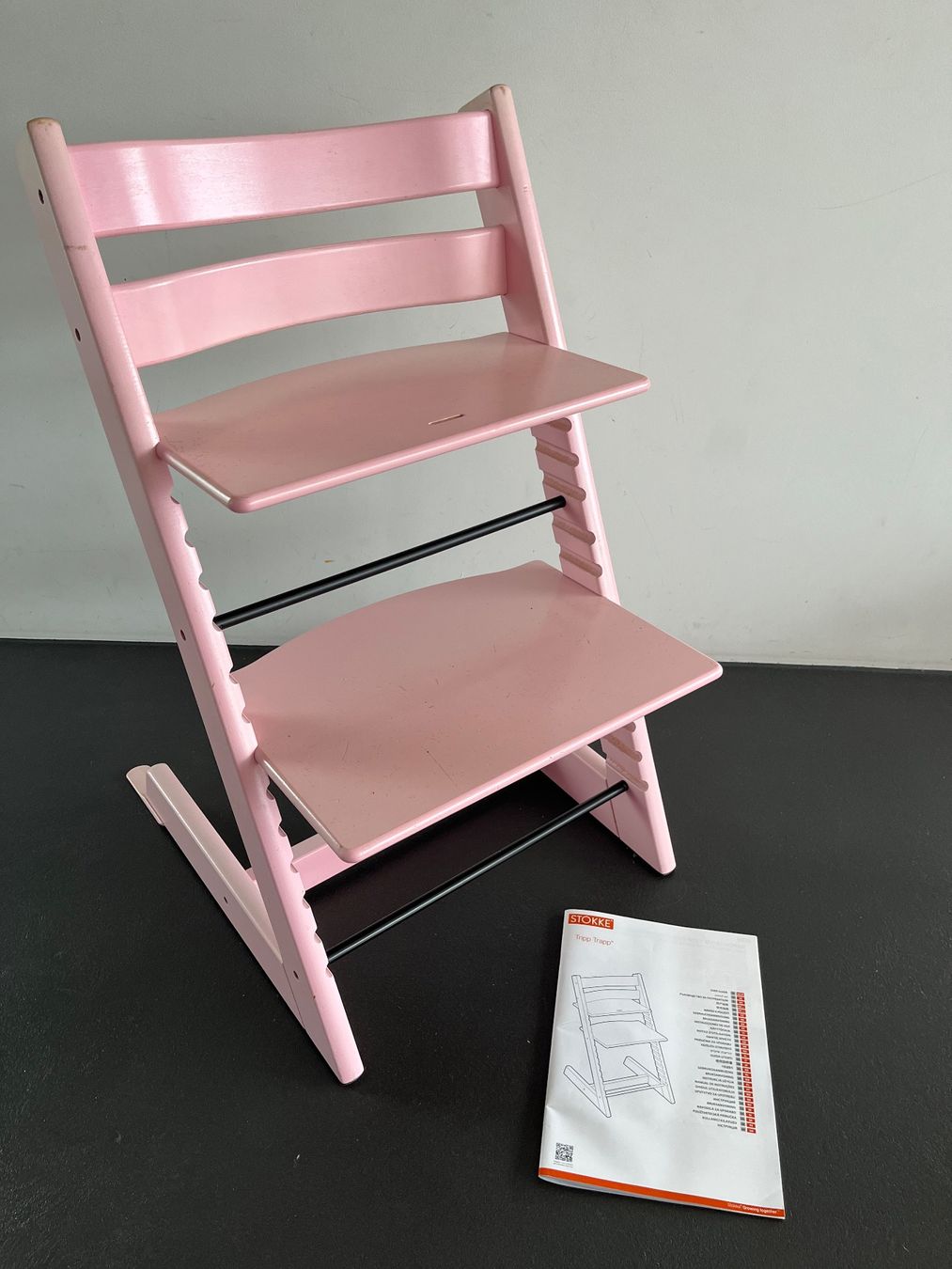 Stokke Seggioloni: TRIPP TRAPP Komplett-Set rosa – Usato da Zollikofen venduto da spunk65 4
