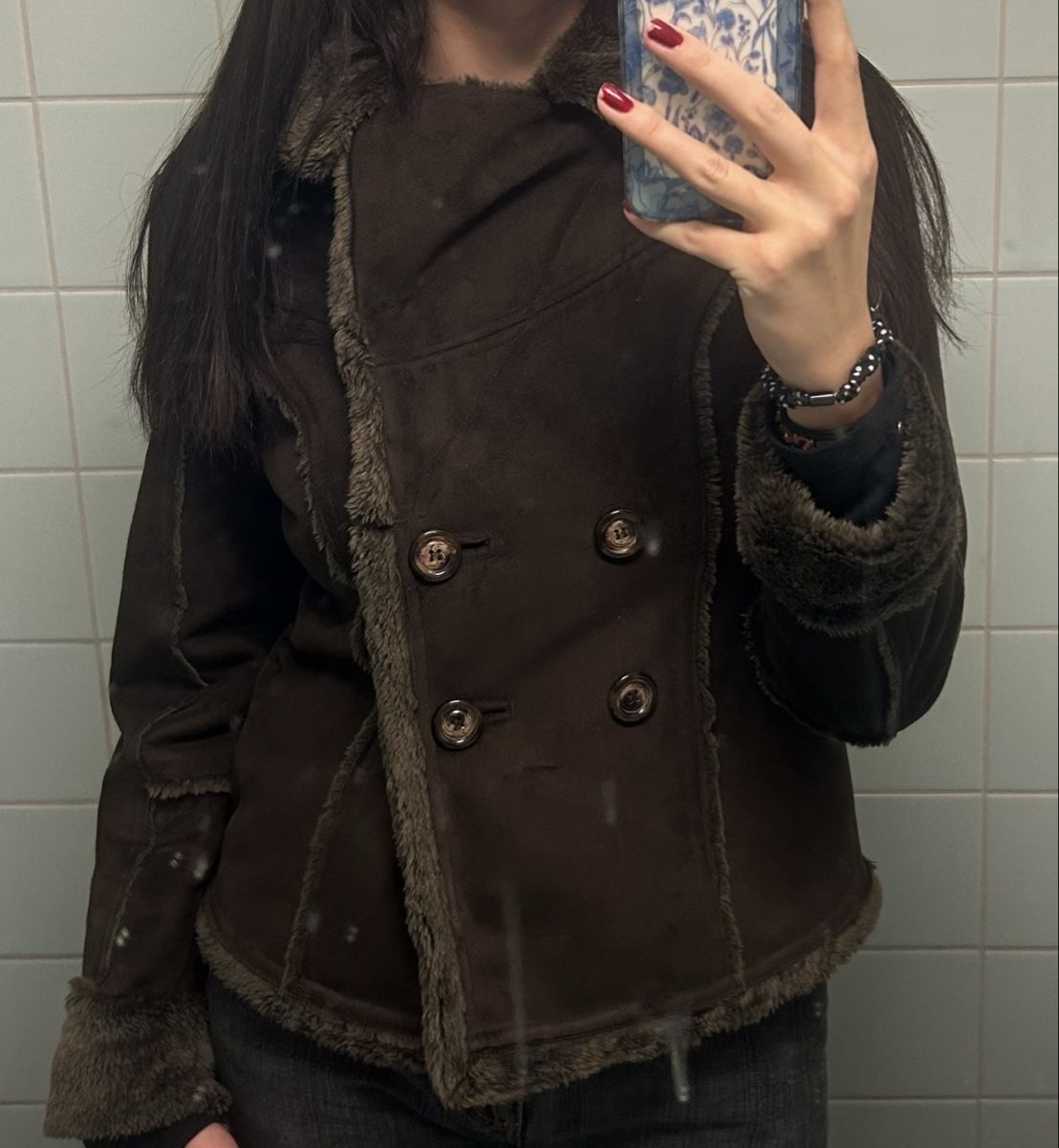 Vestes: Winterjacke mit Fell M – D'occasion à Uster par alin13e 5