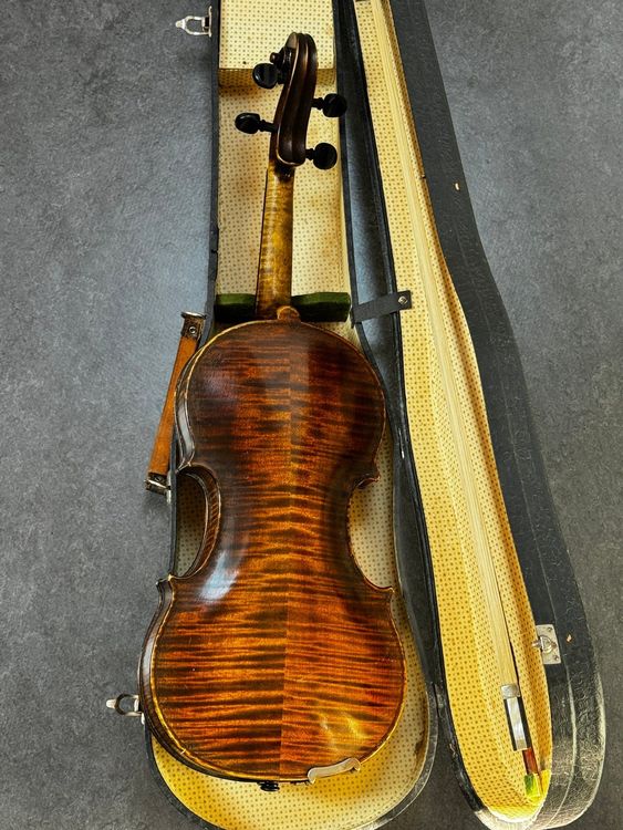 schöne alte Guarneri Geige mit tollem guten Bogen A. Liecht (Gebraucht ...