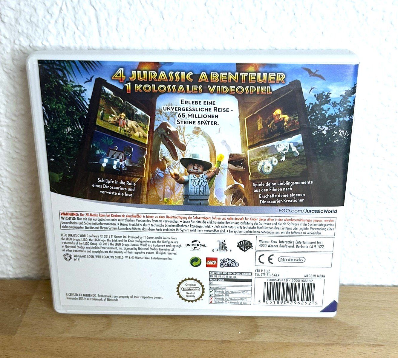 Lego Spiele: LEGO Jurassic World Nintendo 3DS – Gebraucht aus St. Gallen von bubblybee 1