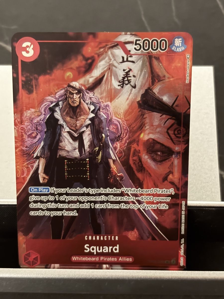 Bandai Carte collezionabili: One Piece OP02-009 Squard, Englisch – Nuovo (secondo la descrizione) da St. Gallen venduto da cambitcg