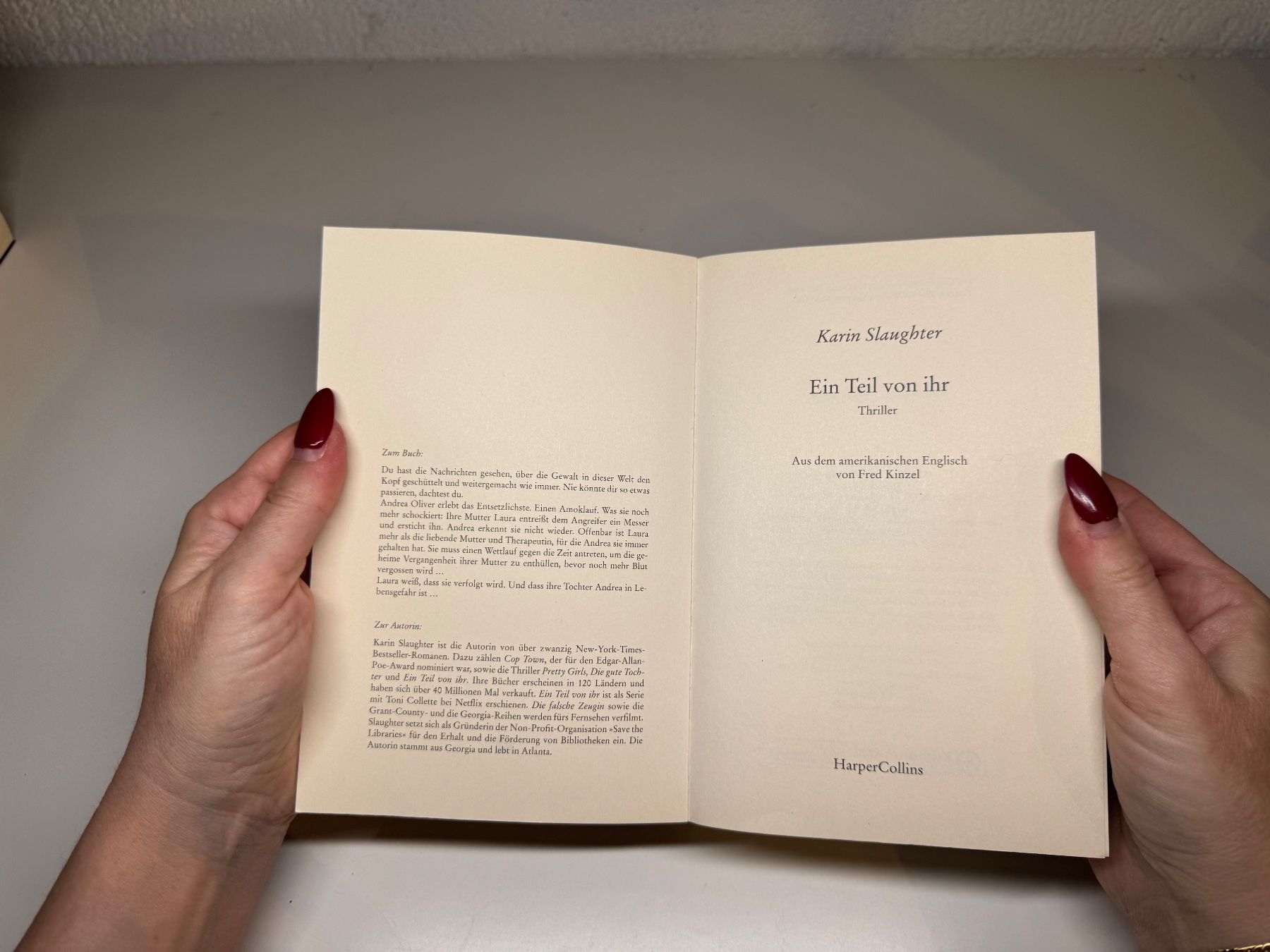 Libri: ROMAN: Karin Slaughter, Ein Teil von ihr – Usato da Grosswangen venduto da Deutsche_Romane 2